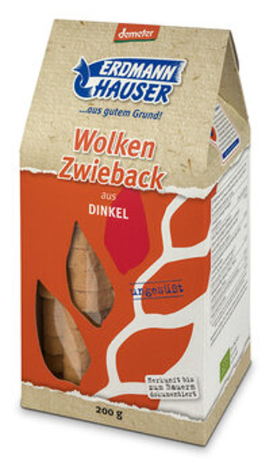 Produktfoto zu Dinkel-Wolken- Zwieback, 200 g