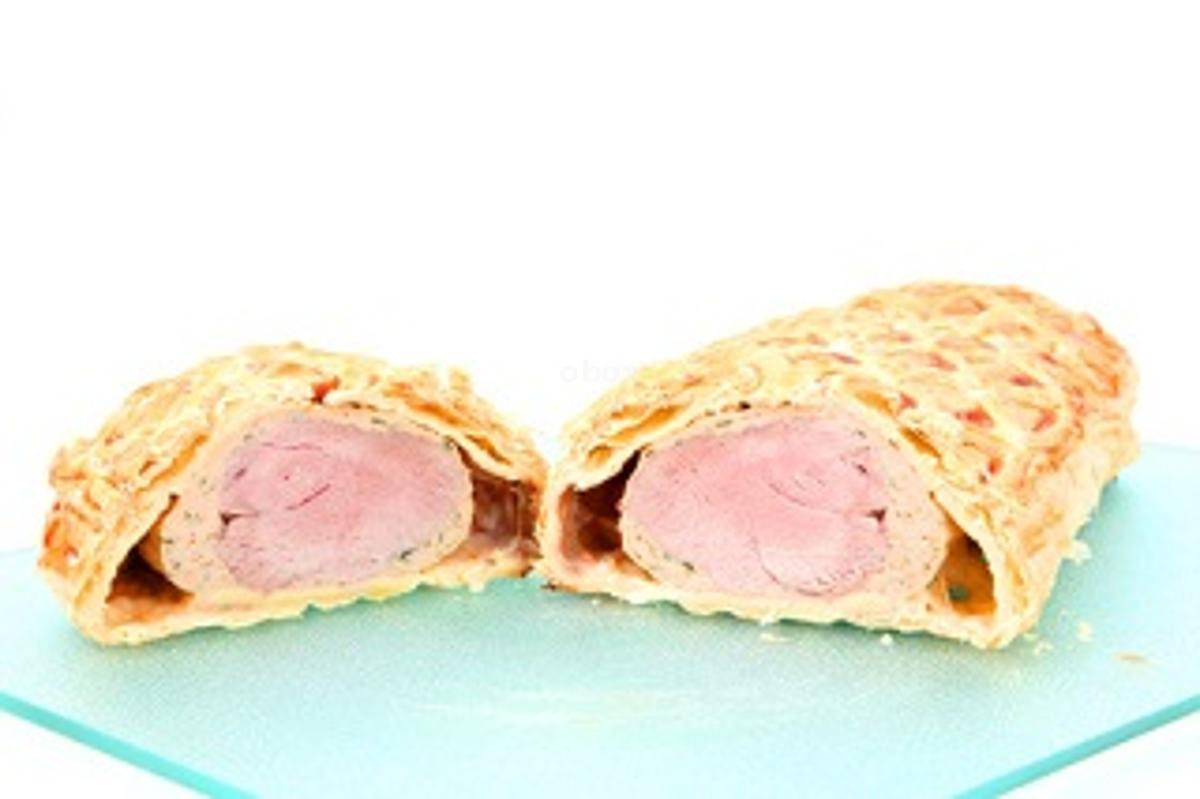Kasslerbraten im Blätterteig