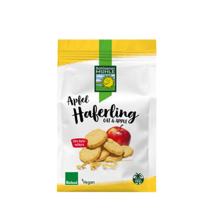 Produktfoto zu Apfel Haferlinge 125 g