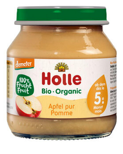 Produktfoto zu Apfel pur 125 g Holle