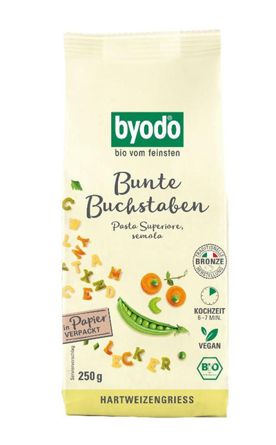 Produktfoto zu Bunte Buchstaben, semola