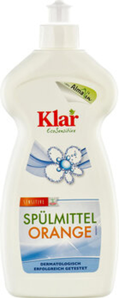 Produktfoto zu Klar Spülmittel orange 500 ml