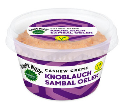 Produktfoto zu Cashew Creme Knoblauch Sambal Oelek  150g
