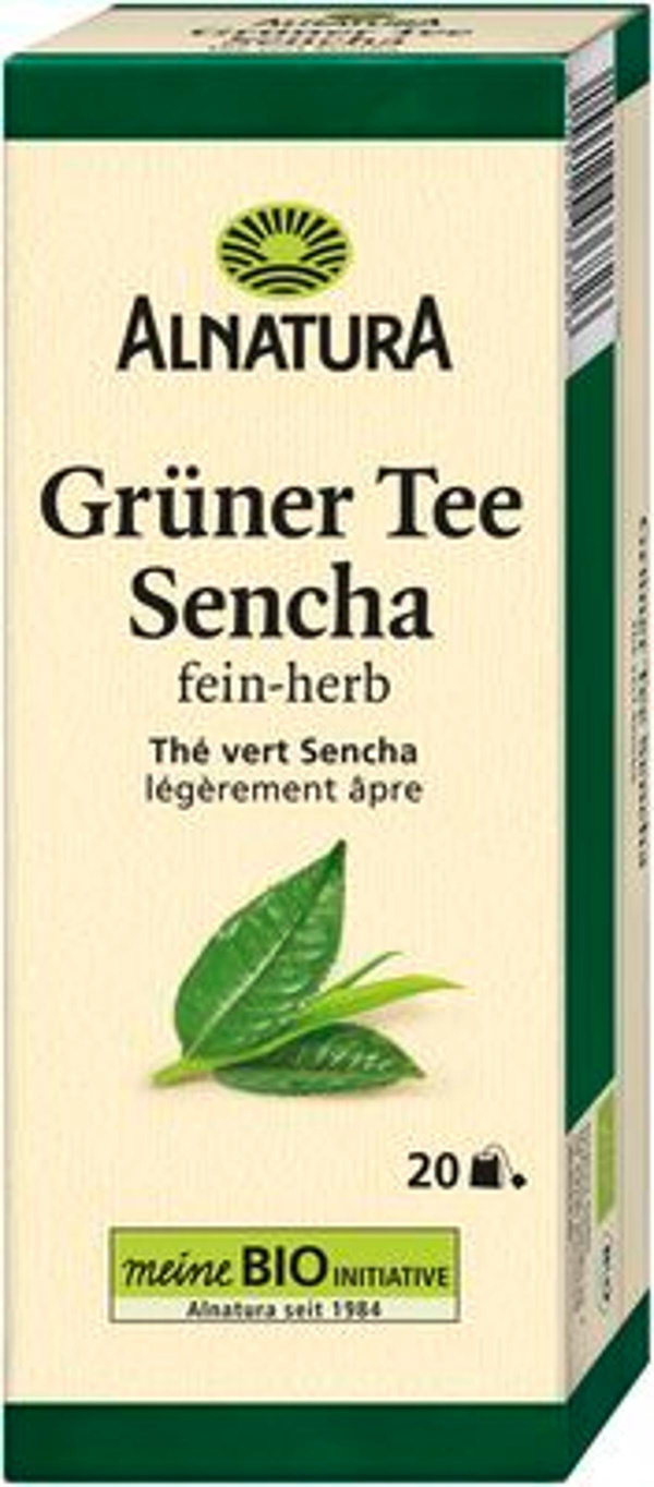 Produktfoto zu Grüner Tee Sencha 20 x 1,5 g