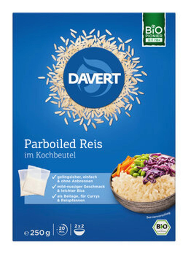 Produktfoto zu Parboiled Reis, im Kochbeutel