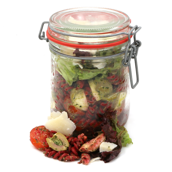 Produktfoto zu Brodowiner mediterraner Nudelsalat italienischer Art 415 g