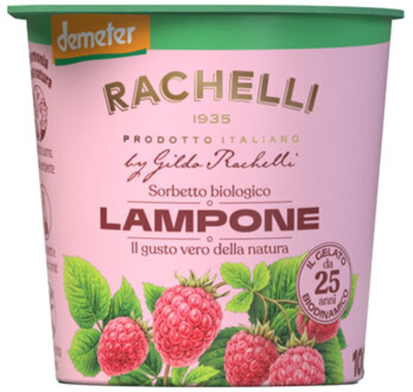 Produktfoto zu Rachelli Himbeer Sorbet 100g B