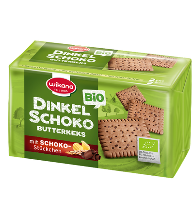 Produktfoto zu Dinkel Butterkeks Schokolade-