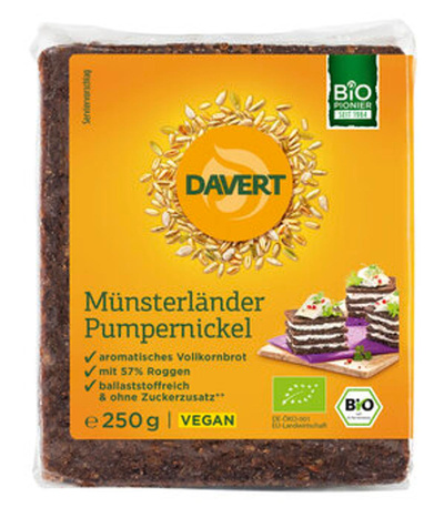 Produktfoto zu Pumpernickel, 250 g