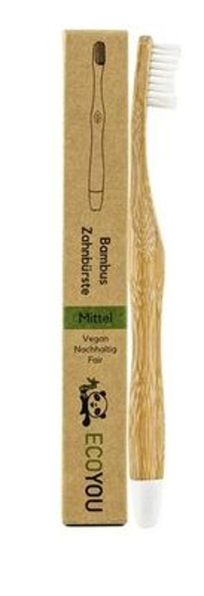 Produktfoto zu Bambuszahnbürste, ecoyou