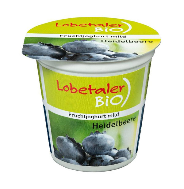 Produktfoto zu Joghurt Heidelbeere 3,7% , 150 g , Lobetaler Bio