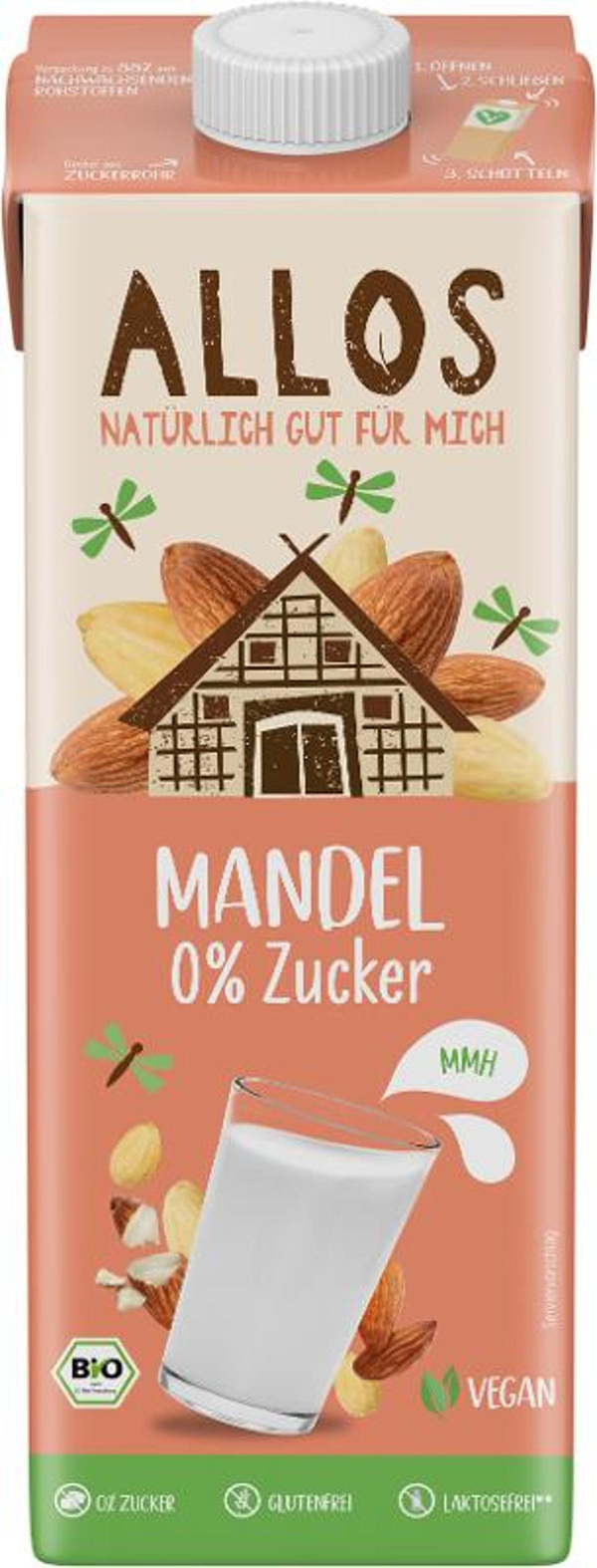 Produktfoto zu Mandeldrink naturell, 1 l