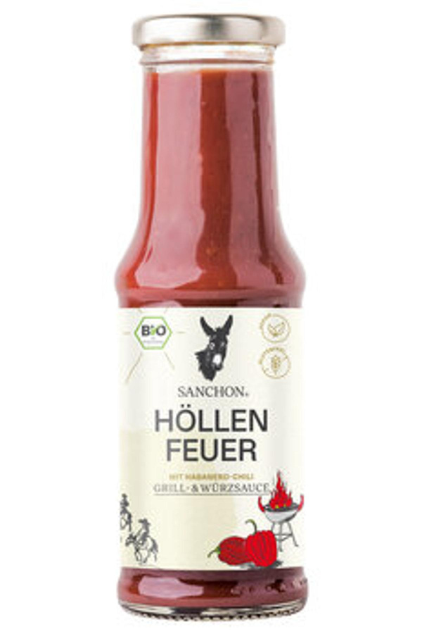 Produktfoto zu Grillsauce Höllenfeuer 220 ml