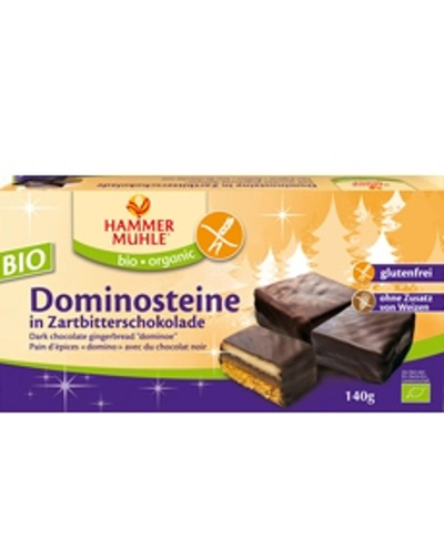 Produktfoto zu Dominosteine glutenfrei, 140 g, Hammermühle