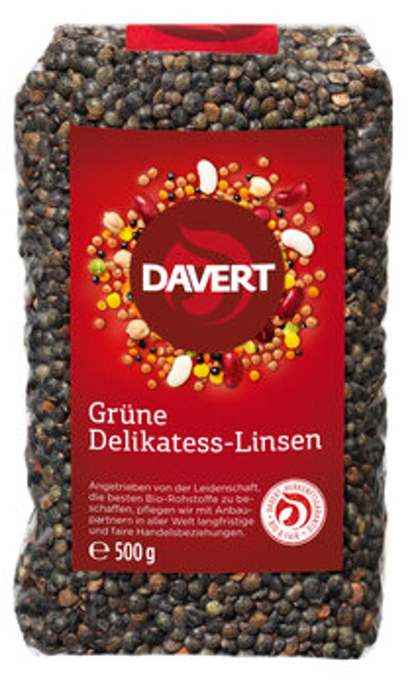 Produktfoto zu Linsen, Grüne Delikatess