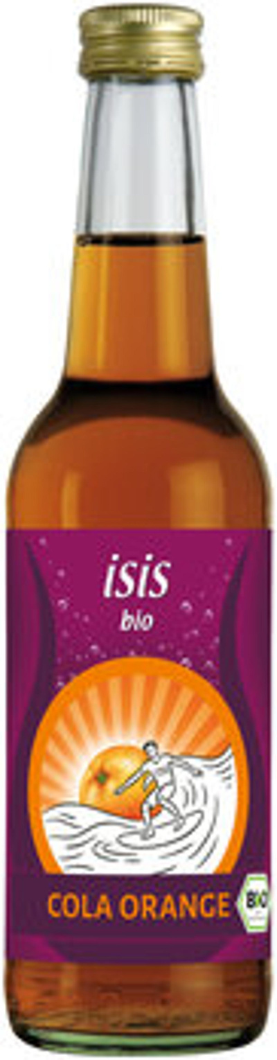 Produktfoto zu isis bio Cola Orange, 0,33 l Beutelsbacher Fruchtsaftkelterei