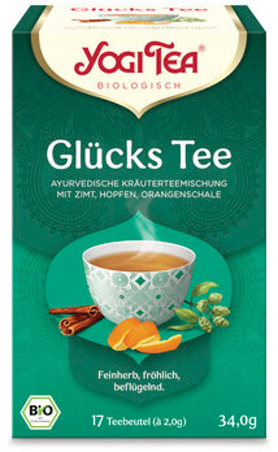 Produktfoto zu Tee Glückstee, 17 x 1,8 g