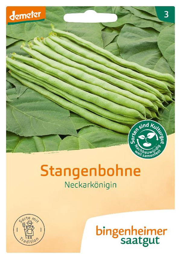 Produktfoto zu Saatgut Stangenbohne