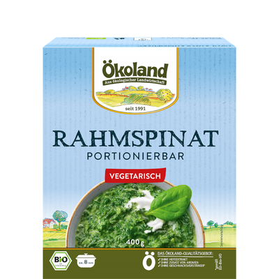 Produktfoto zu TK Rahmspinat, Peletts