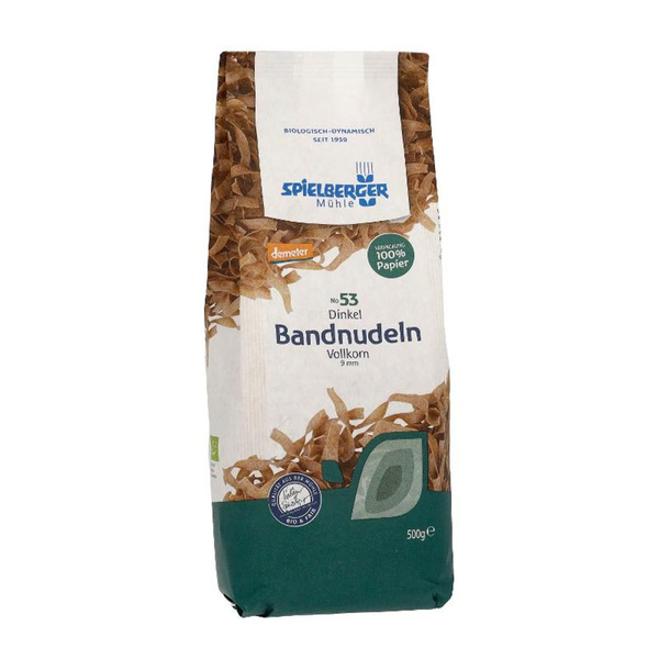 Produktfoto zu Dinkel Bandnudeln Vollkorn
