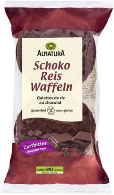 Produktfoto zu Schoko Reiswaffeln Zartbitter