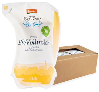 Produktfoto zu Vollmilch im Beutel