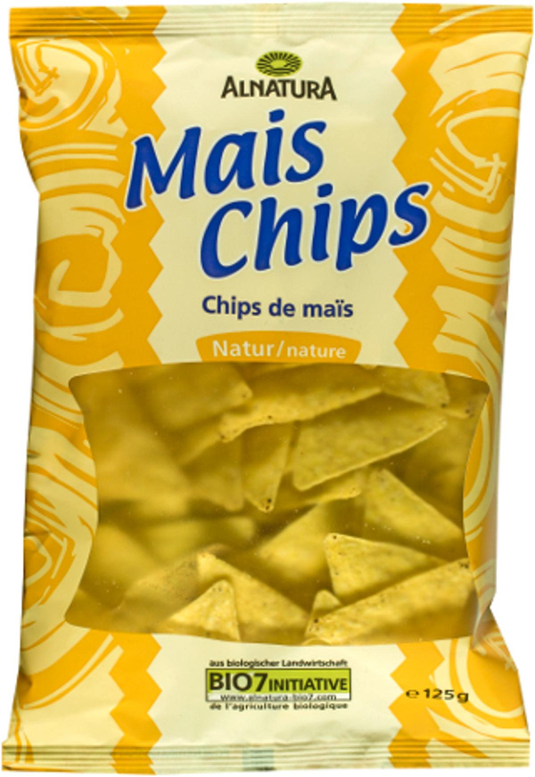 Produktfoto zu Mais Chips natur 125 g