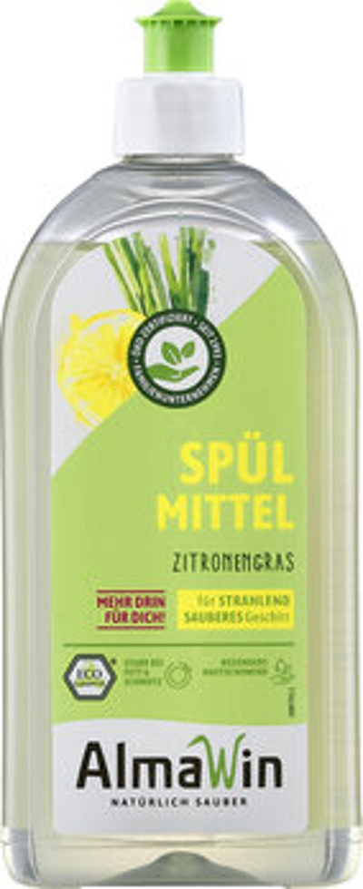 Produktfoto zu Spülmittel Zitronengras 500 ml