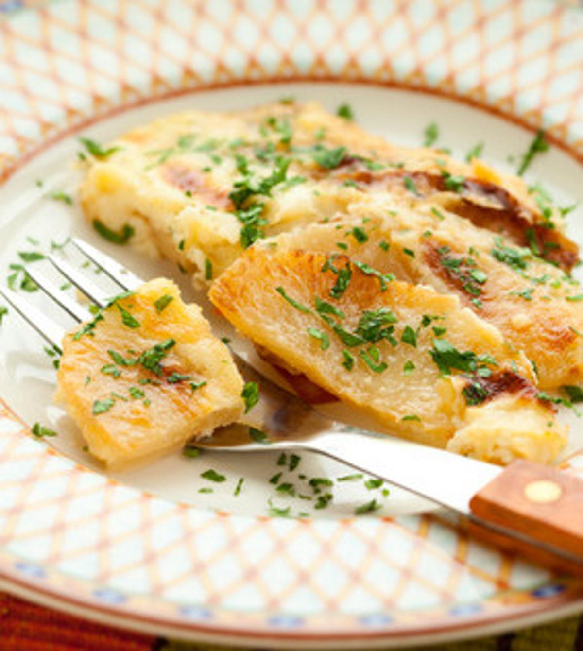 Gebackener Kohlrabi