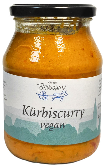 Produktfoto zu Kürbiscurry, vegan, 450 ml