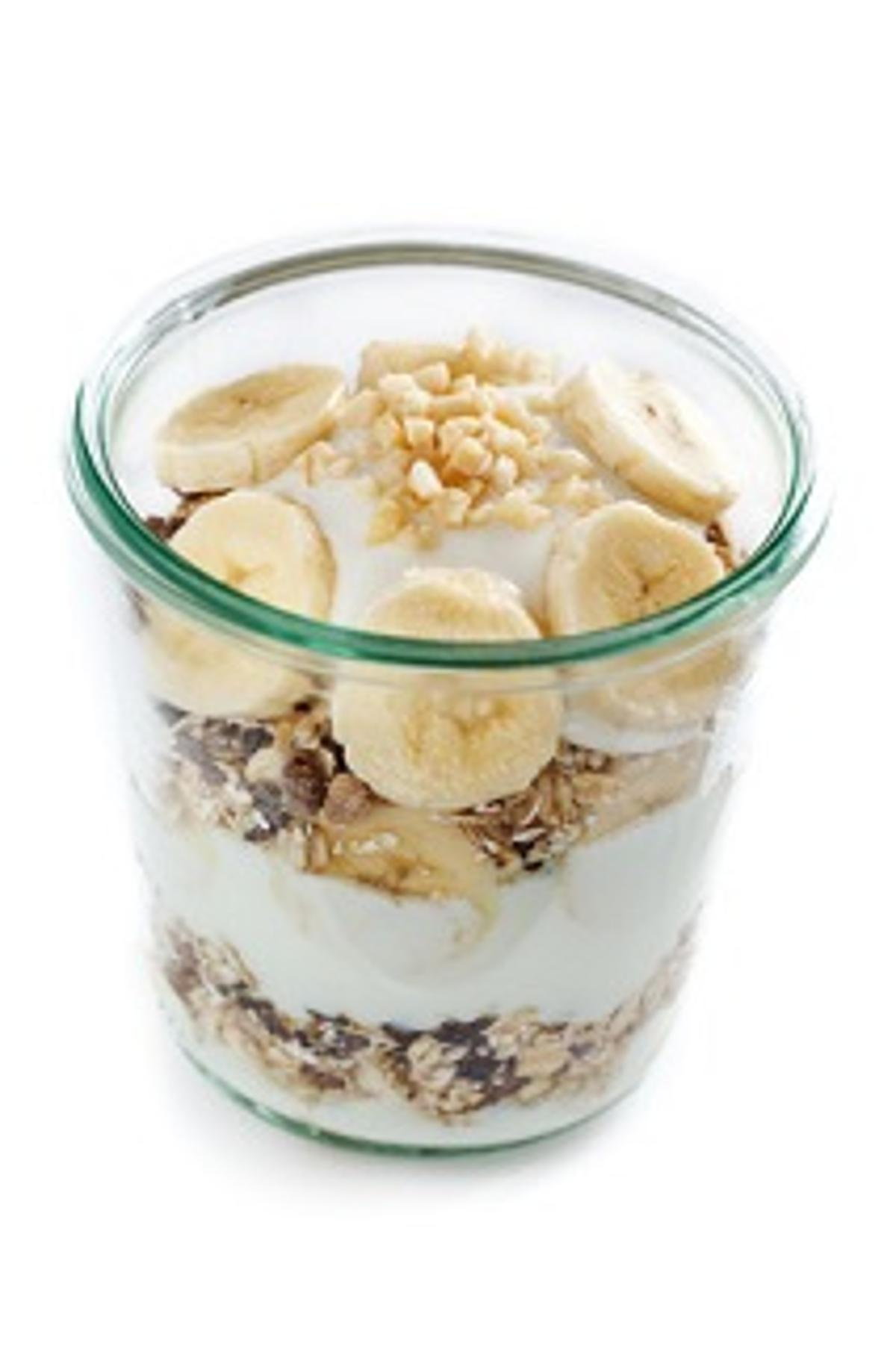 Bananenjoghurt mit Cashewkerne