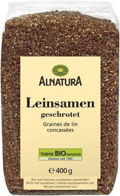 Produktfoto zu Leinsamen geschrotet 400 g