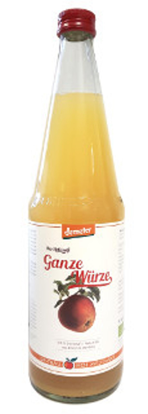 Produktfoto zu Apfelsaft, würzig, 0,7 l Hof Medewege