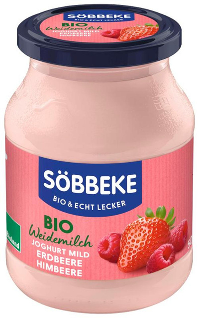Produktfoto zu Joghurt Erdbeere Himbeere 3,8%