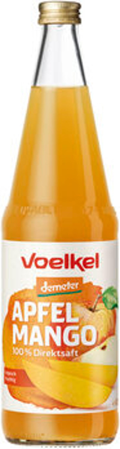 Produktfoto zu Apfel-Mango-Saft, 0,7 l Voelkel