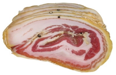 Produktfoto zu Pancetta 12 Monate luftgetrocknet