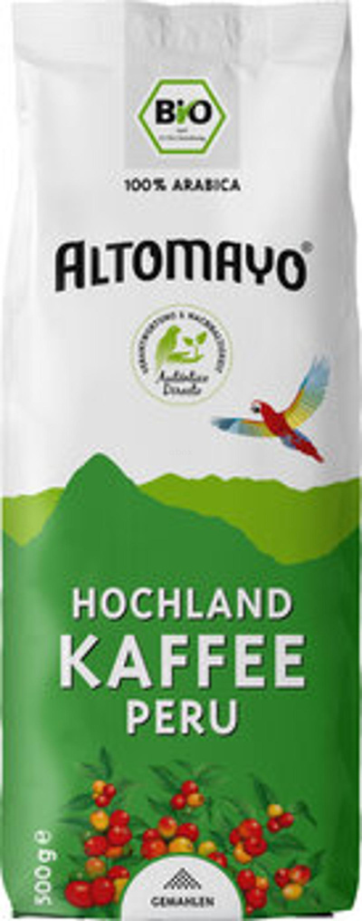 Produktfoto zu Kaffee Altomayo, gemahlen