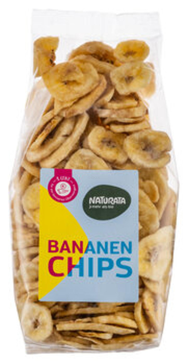 Produktfoto zu Bananenchips  250 g Naturata