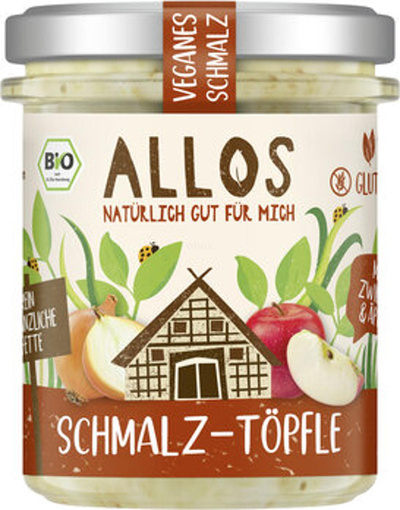 Produktfoto zu Schmalz Töpfle mit Zwiebeln und Äpfeln