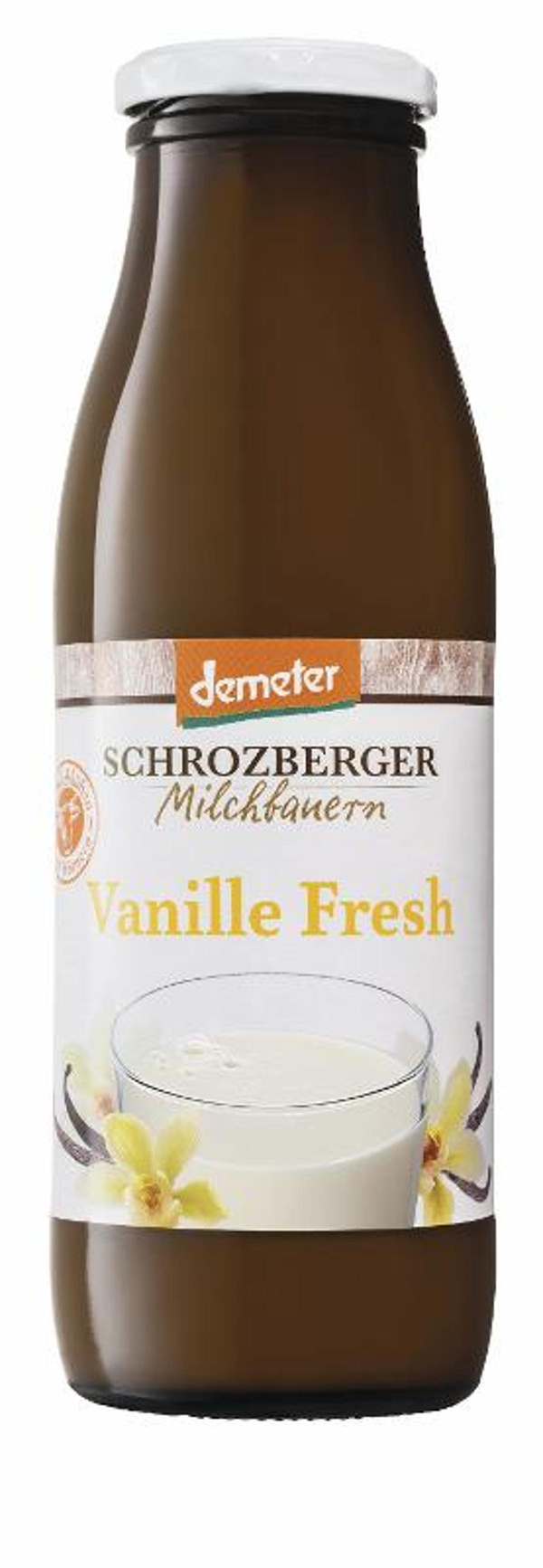 Produktfoto zu Vanille fresh Schwedenmilch, 0,5 l, Schrozberger Milchbauern