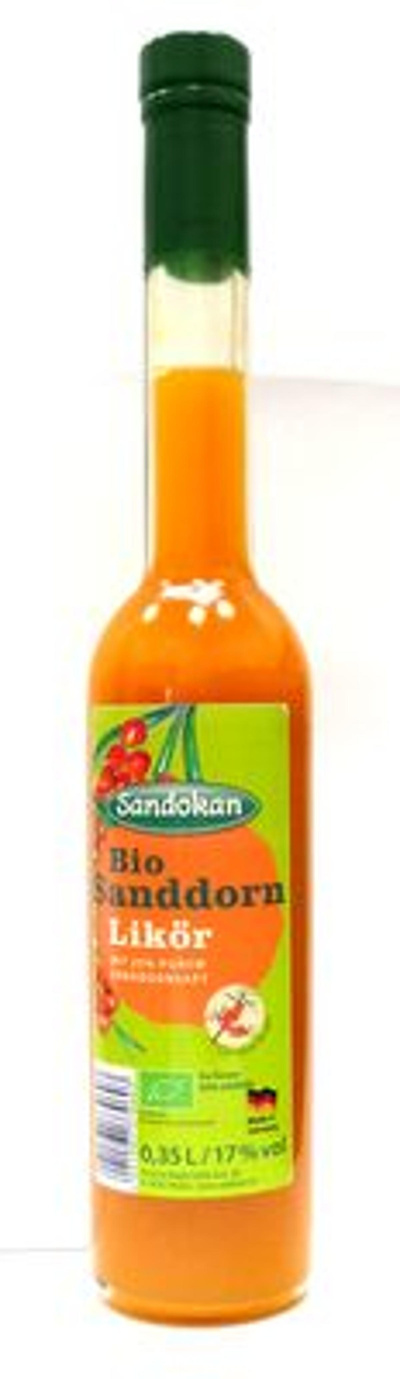 Produktfoto zu Sanddornlikör, 0,35 l Christine Berger