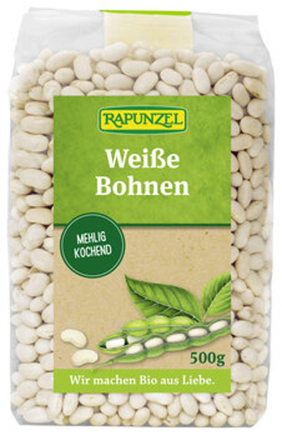 Produktfoto zu Bohnen weiß, 500 g