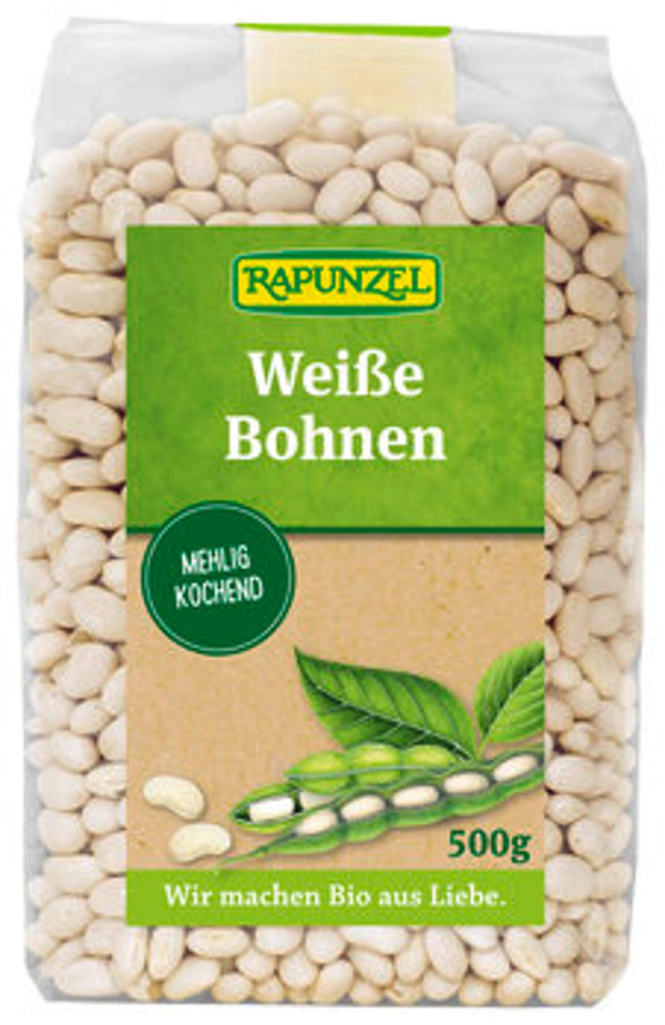 Produktfoto zu Bohnen weiß, 500 g