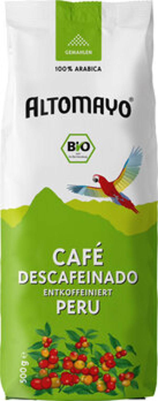 Produktfoto zu Kaffee Altomayo entkoffeiniert