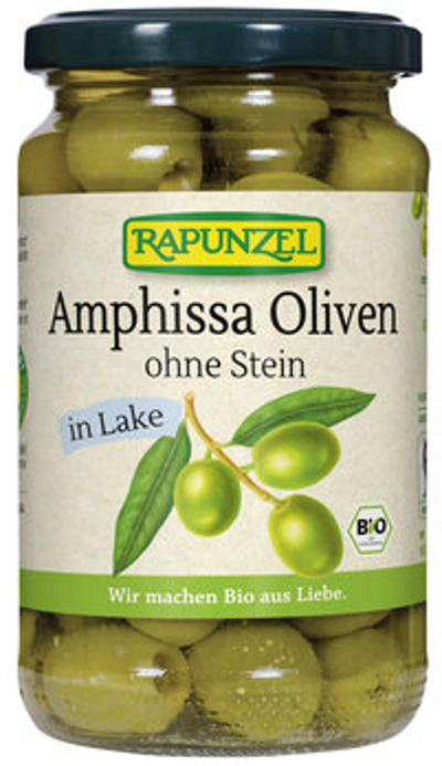 Produktfoto zu Oliven Amphissa grün, 315 g