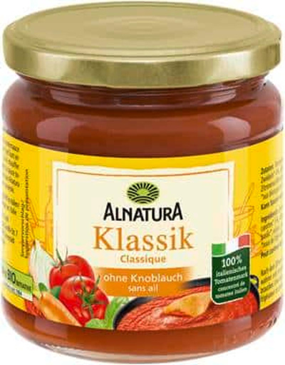Produktfoto zu Tomatensauce Klassik 350 ml