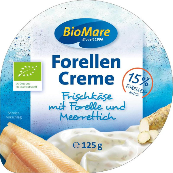 Produktfoto zu Forellencreme, 125g, Bio Mare