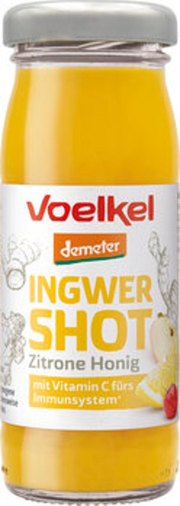 Produktfoto zu Shot Ingwer Zitrone Honig, 95 ml, Voelkel