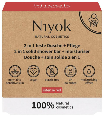 Produktfoto zu Intense red feste Dusche &