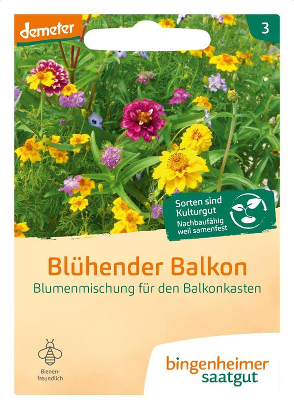 Produktfoto zu Saatgut Blühender Balkon
